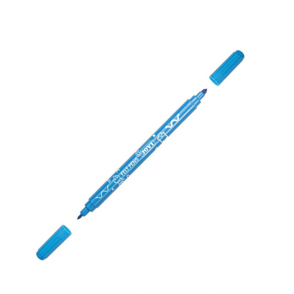 Jovi Assorted Double Tip Felt Pens 12pk